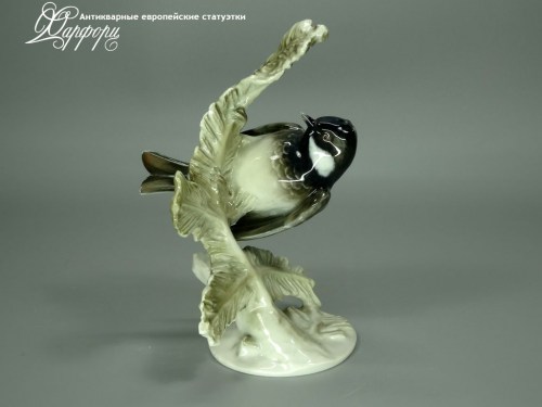 Купить фарфоровые статуэтки Rosenthal, Синица на ветке, Германия